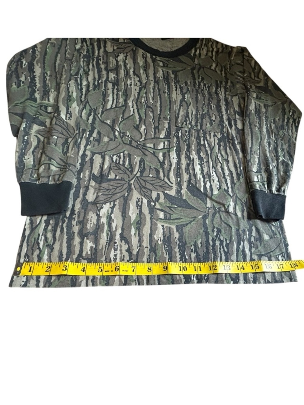 Vintage Realtree Camo Tee USA Single Stitch Hunting Mens Medium - Picture 5 of 14